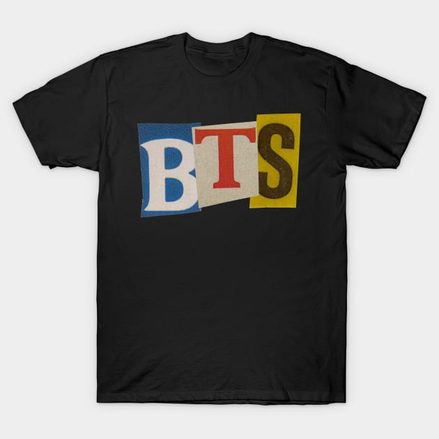 BTS - RansomNote T-Shirt by RansomNote